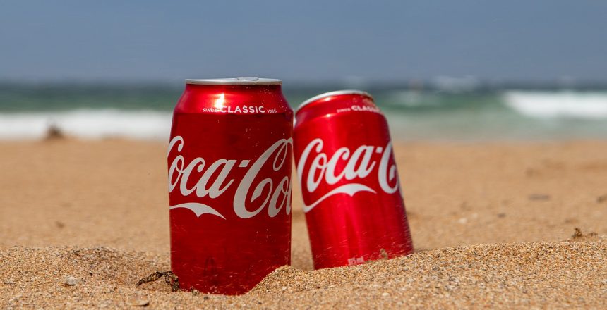 coca cola, beach, summer